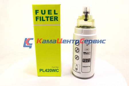 Фильтр топливный PL 420 со стаканом PL420WC