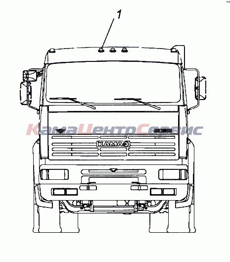 Схема камаз 65116