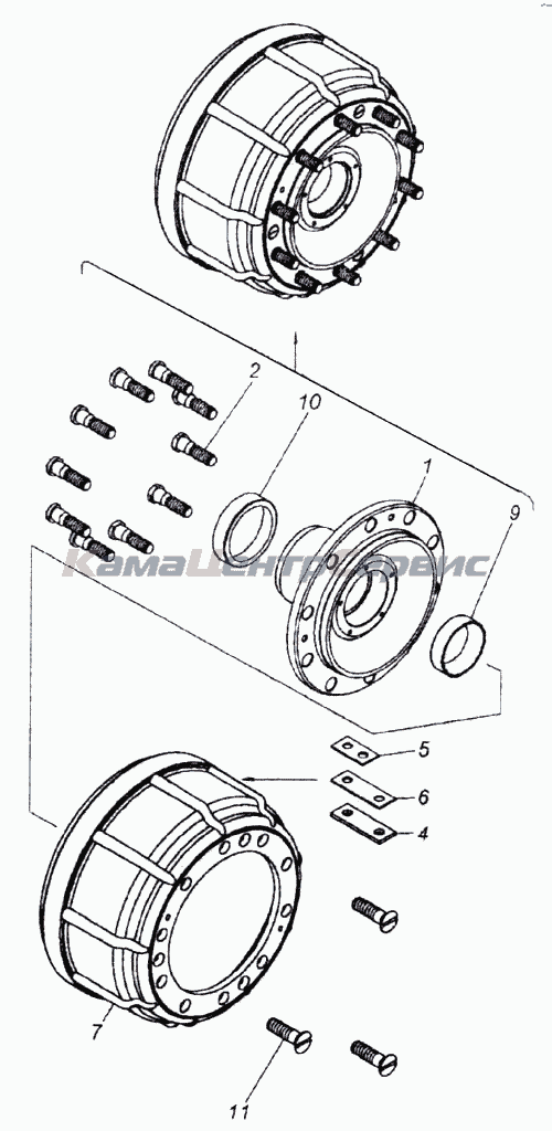 Схема ступицы камаз 6520. Ступица заднего колеса КАМАЗ 6520. Ступица КАМАЗ 6520 задняя. Ступица передняя КАМАЗ 6520. КАМАЗ 6520 тормозной барабан схема.