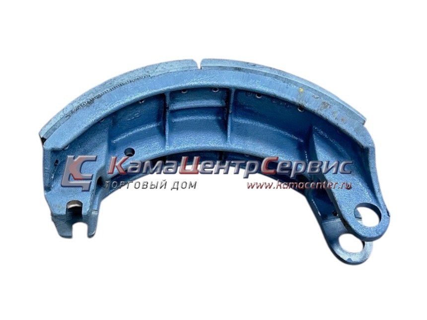 Колодка тормозная 53229 (ЛИТАЯ) (накладки 8х8 отв.) (ЗАВОД) 53229-3501095