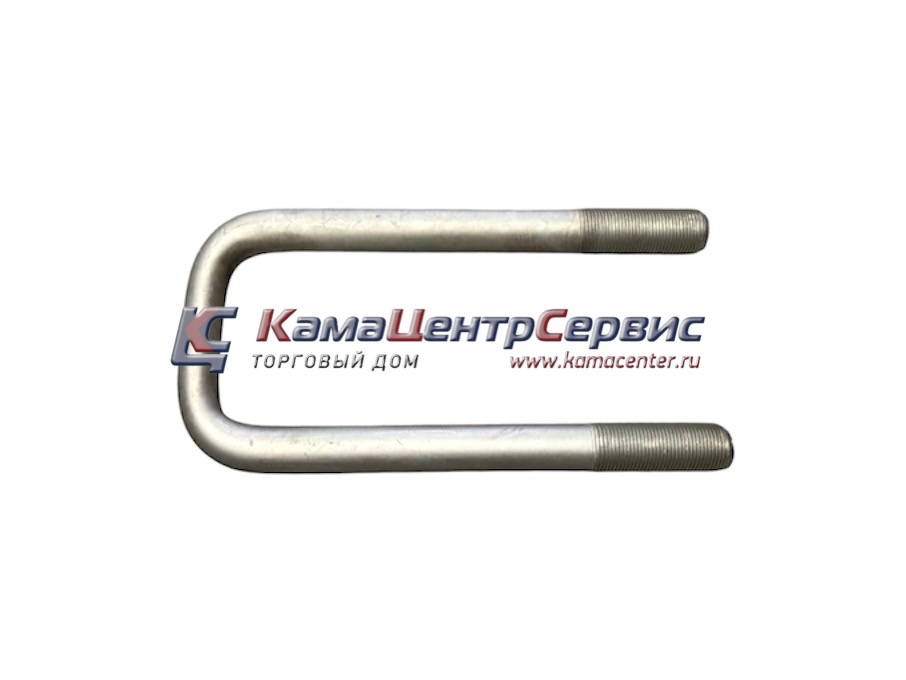 Стремянка передней рессоры М24х2 (вн. шир.=95мм) L=295мм без гайки (ПАО КАМАЗ) 65115-2902408-10