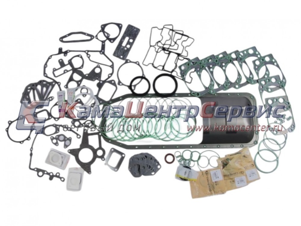 Р/к двигателя ЕВРО-4 ПРЕМИУМ (прокладки ВАТИ) 740.70-1002000-0