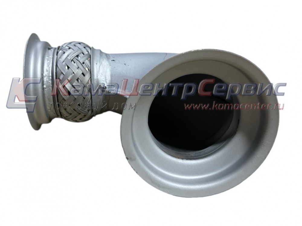 Патрубок приемный на хомутах короткий (сильфон) (000.4859.419.000-01) (г.Уфа) 6520-1203008-32-0