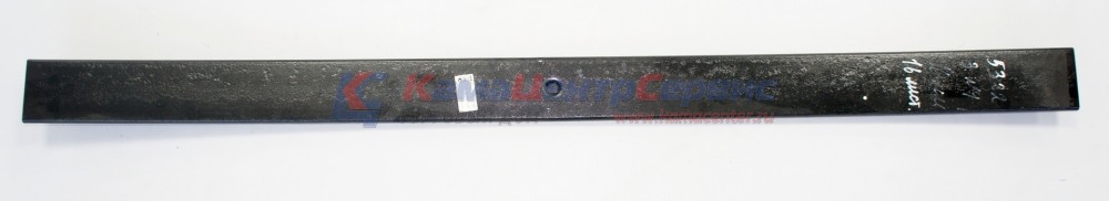 Лист рессоры задний №1 5322 (16мм, 16 лист) L=1450мм (ЧМЗ) 5322-2912101