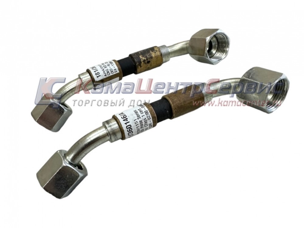 Гибкий топливопровод для газа XD-6 3/4"UNF 45 -3/4" UNF 90 0,056М 181/360146/А