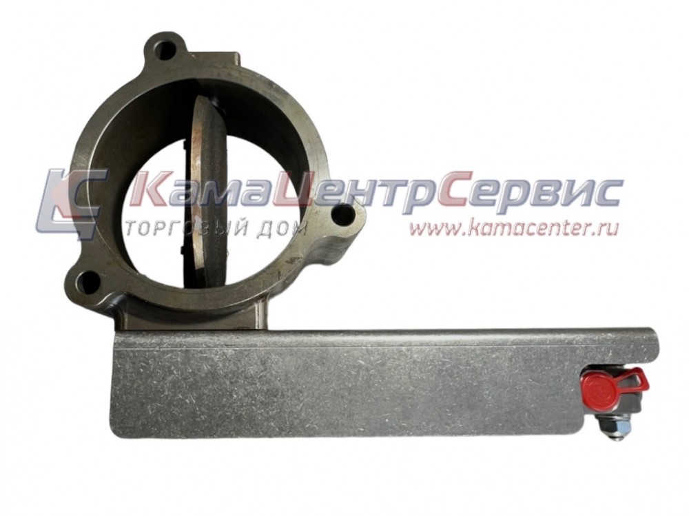 Заслонка горного тормоза с кронштейном и пневмоцилиндром (LIEBHERR) 65115-3570010-04, 910.10-3570014 910.10-3570022