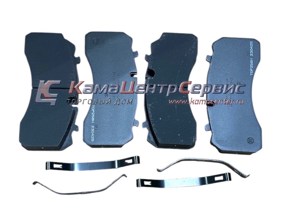 Колодка тормозная задняя X6000 SHACMAN (комплект из 4шт.) 22.5WM-3501110-04