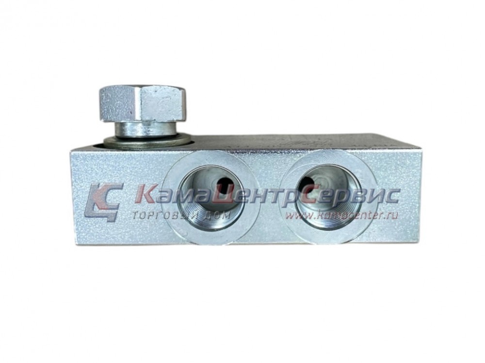 Гидрозамок двусторонний  стыковой Banjo 3/8"  VBPDE 3/8 L CMP/FLV (V0114), Marchesini 