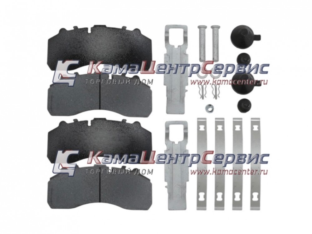 Колодка тормозная 5490 (к-т из 4-х шт.) (Bringer light) 29087