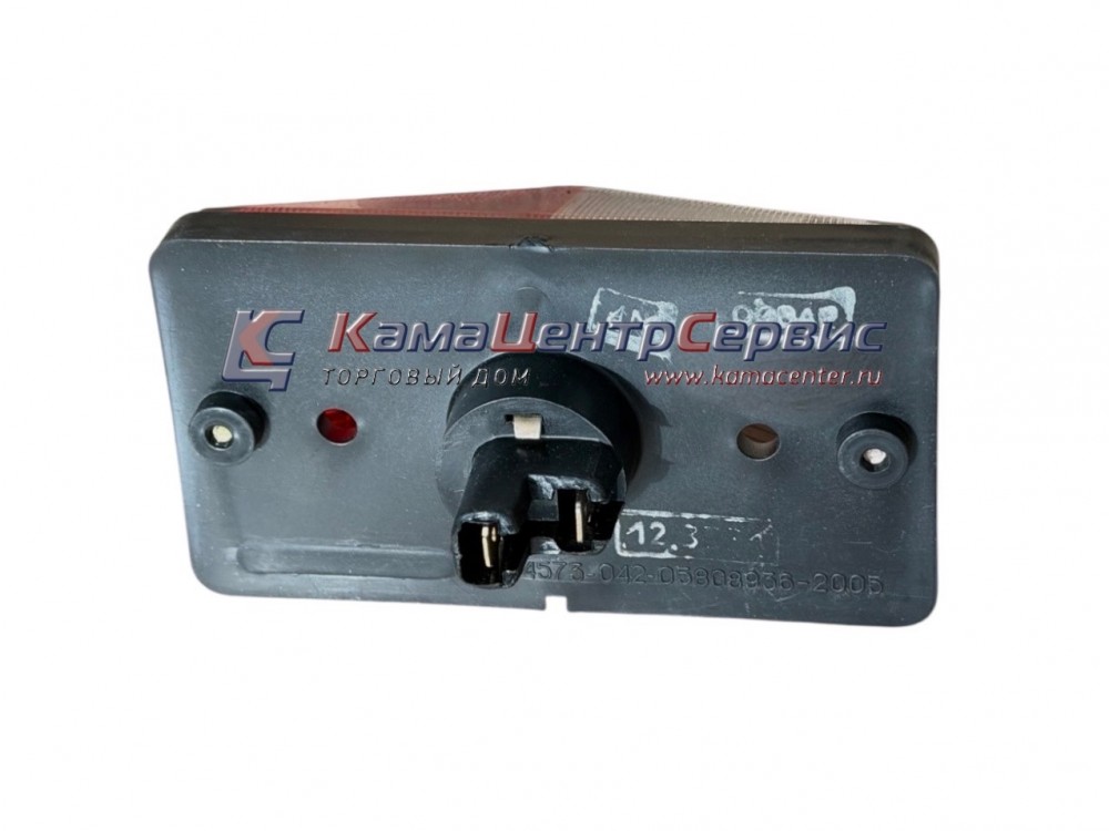 Фонарь габаритный красно-белый (света стоянки) 24В (ОСВАР) 12-3731