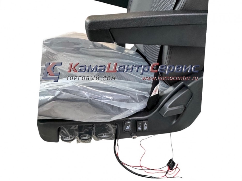 Сиденье водительское (пневматика) ГАЗЕЛЬ с компрессором и подогревом 3302-6800010