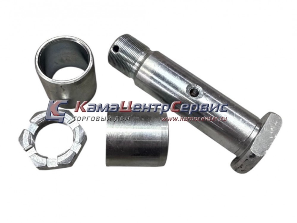Палец реактивной штанги d=40/160 в сборе (2 втулки+ гайка) (ЧМЗАП) 99858-2919030