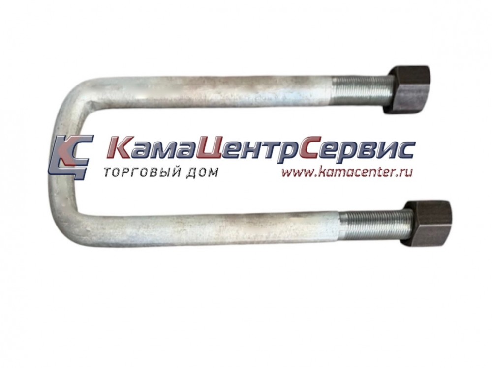 Стремянка прицепа М22х2 (вн. шир.=92мм) L=305мм с гайкой (ЧМЗАП) 308000-2912408