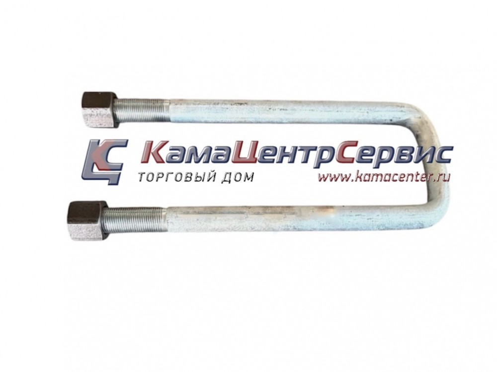 Стремянка прицепа М22х2 (вн. шир.=92мм) L=355мм с гайкой (ЧМЗАП) 99858-2912408-10