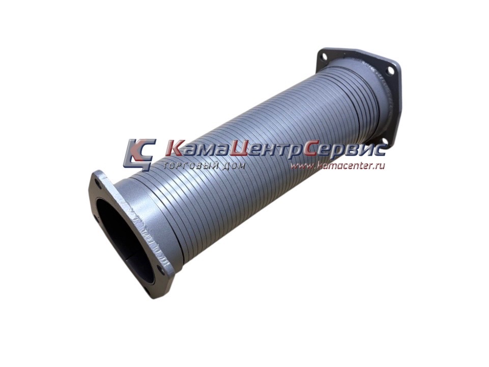 Металлорукав 4320 (сталь) L=395мм (фланцы развернуты 45 град.) УРАЛ (МК) 4320-1203099