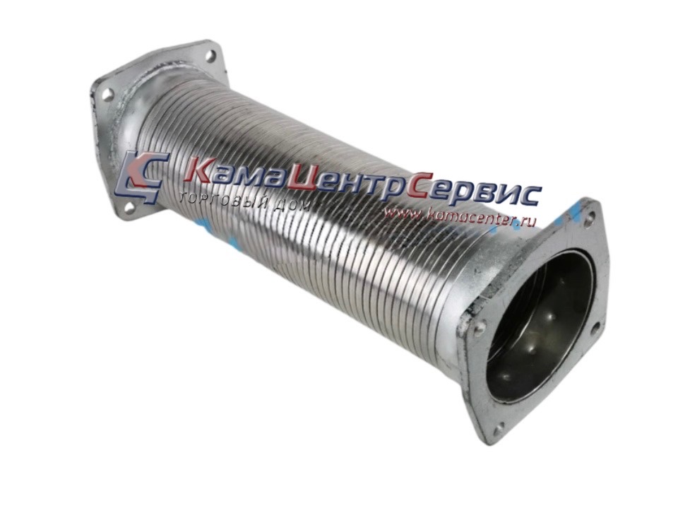 Металлорукав 4320 (нержавейка) L=395мм (фланцы развернуты 45 град.) УРАЛ (МК) 4320-1203099