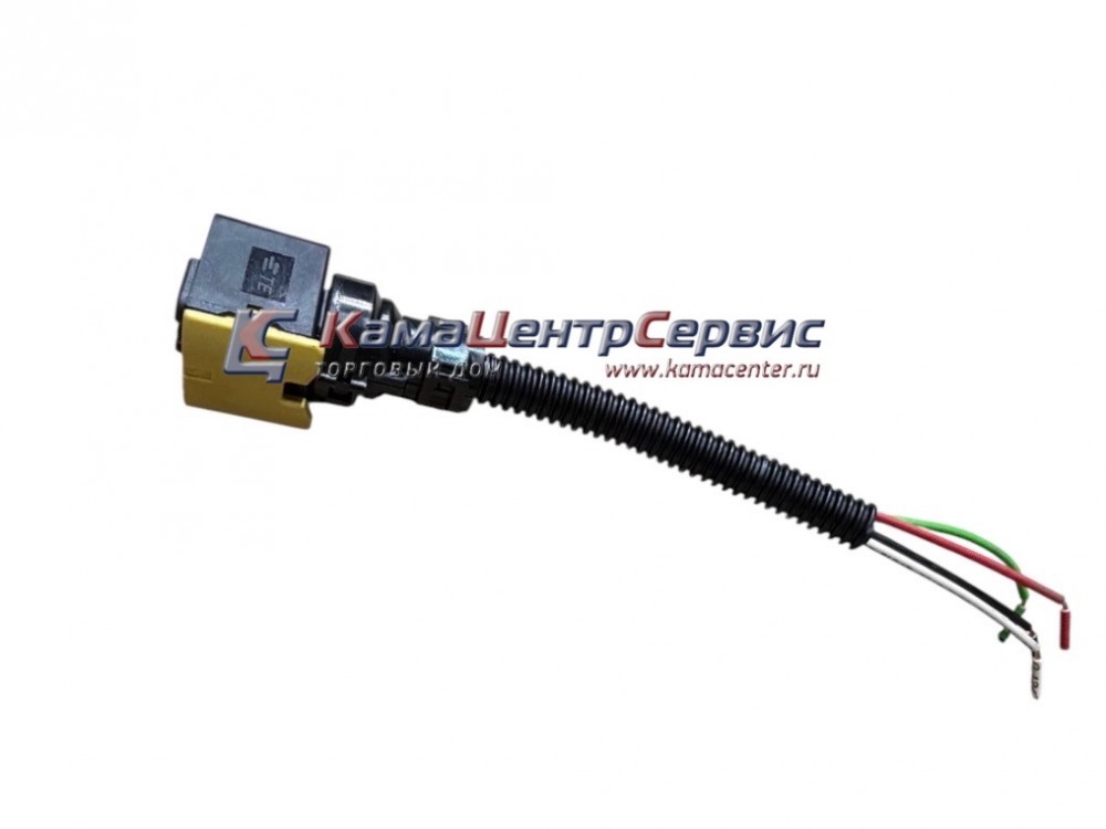 Колодка 4 конт. гнездо 2,8 в сборе с сдвижным фиксатором 1-1418390-1 в сборе