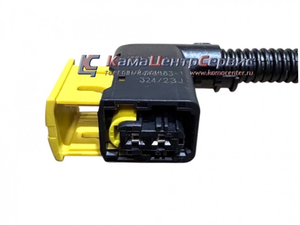 Колодка 2 конт. гнездо 2,8 в сборе с сдвижным фиксатором 1-1418483-1 в сборе