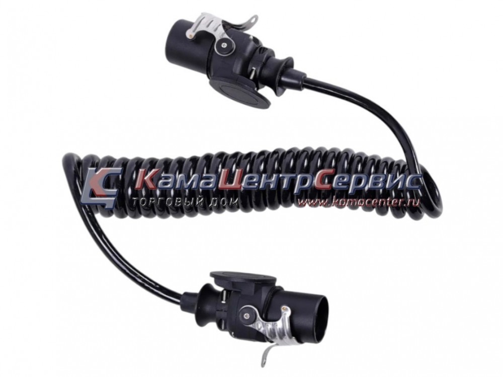 Шланг (кабель) прицепа АБС 7 контакт. 5,5м (аналог 4460087000) KR-3840