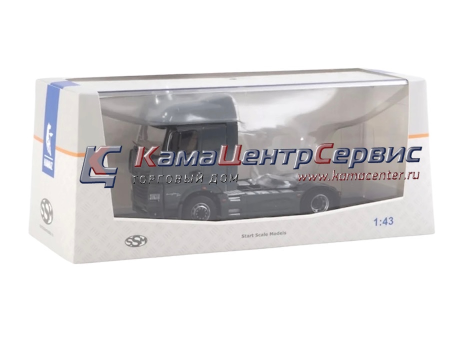 КАМАЗ масштабная модель 54901(серый) 777-SSM1623