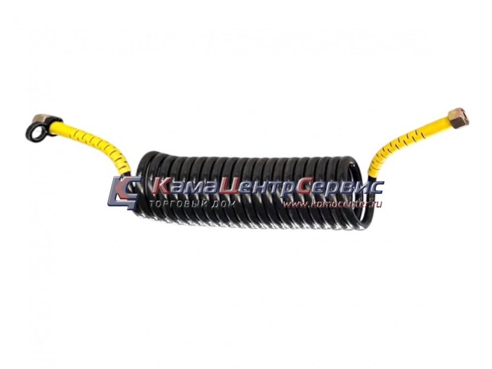 Шланг витой (желтый) гайка М18х1.5/гайка M18x1,5 L-4000 (20 витков) М7362202