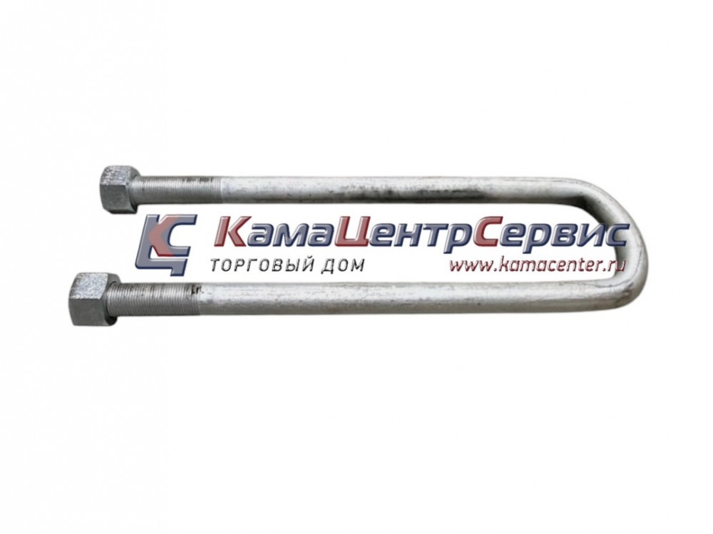 Стремянка задней рессоры 13тн. М27х2 (вн. шир.=90мм) L=480мм с гайкой 5511-2912408
