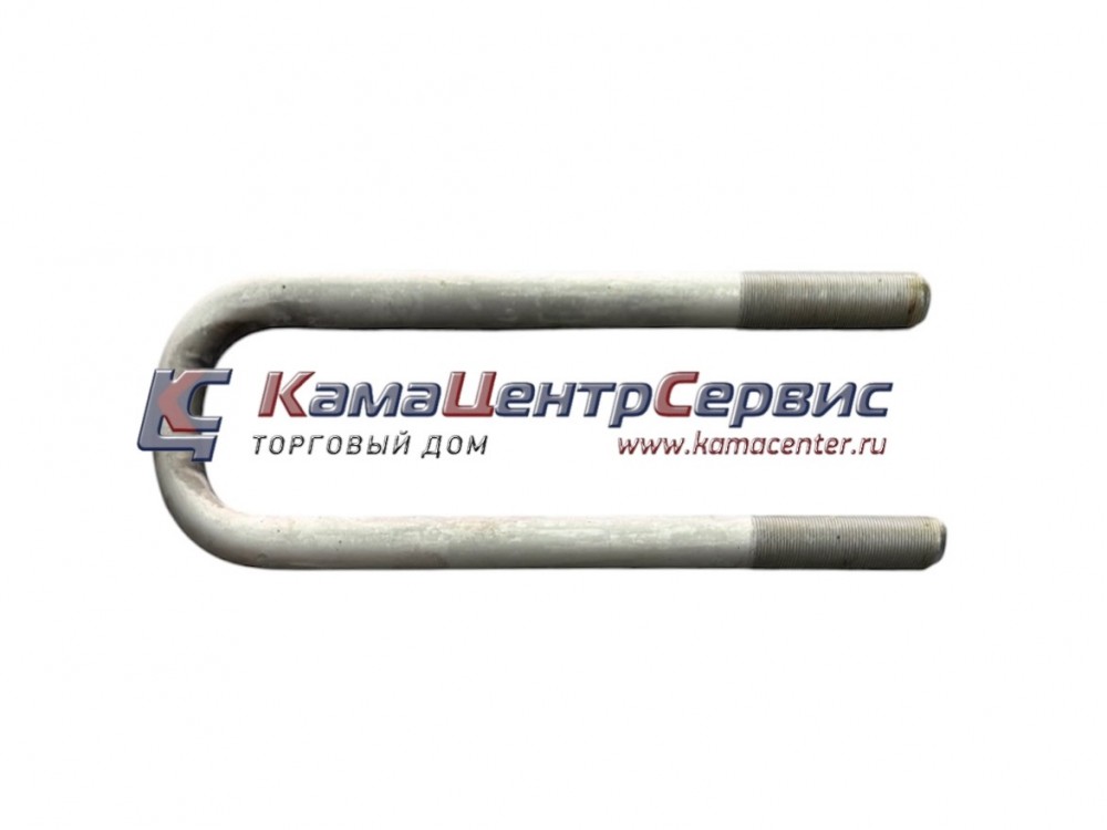 Стремянка задней рессоры 8тн. М24х1,5 (вн. шир.=95мм) L=345мм без гайки (ПАО КАМАЗ) 4310-2912408