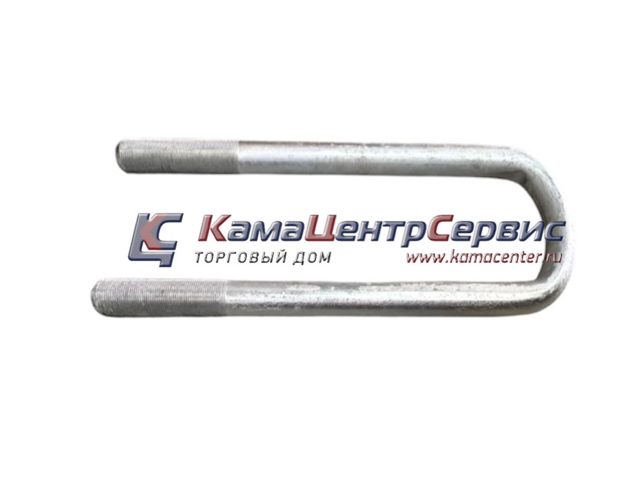 Стремянка задней рессоры 8тн. М24х1,5 (вн. шир.=90мм) L=355мм без гайки 4310-2912408-000