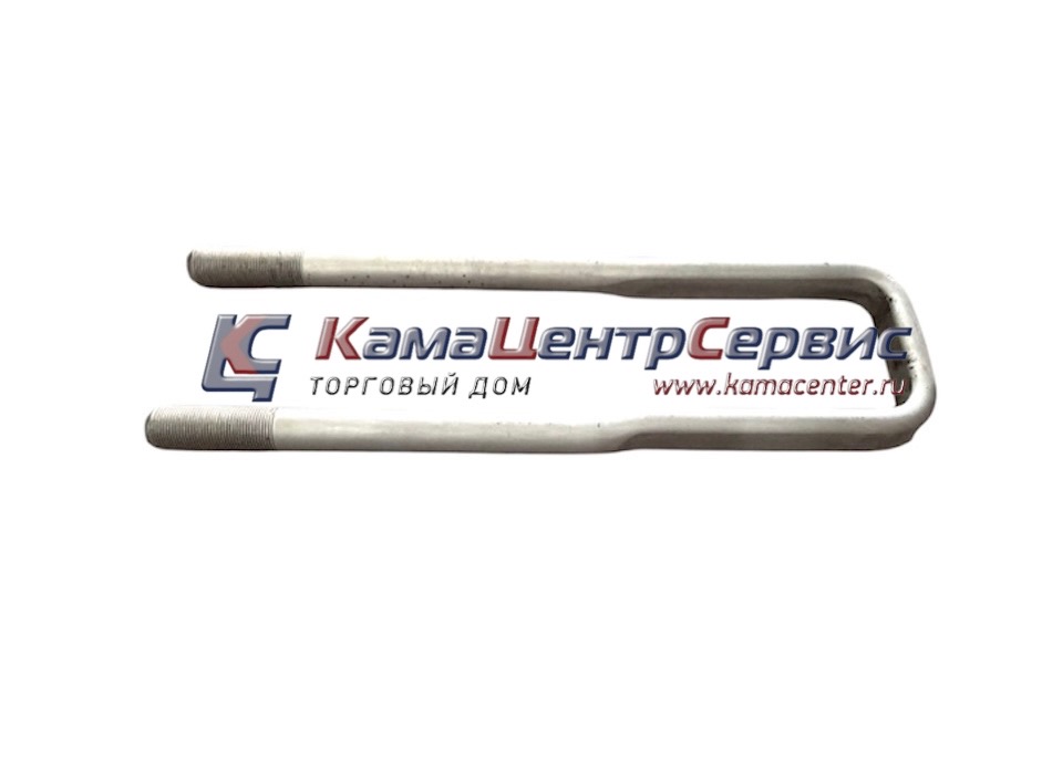 Стремянка задней рессоры М27х2 (вн. шир.=90мм) L=500мм без гайки (ПАО КАМАЗ) 4326-2912408