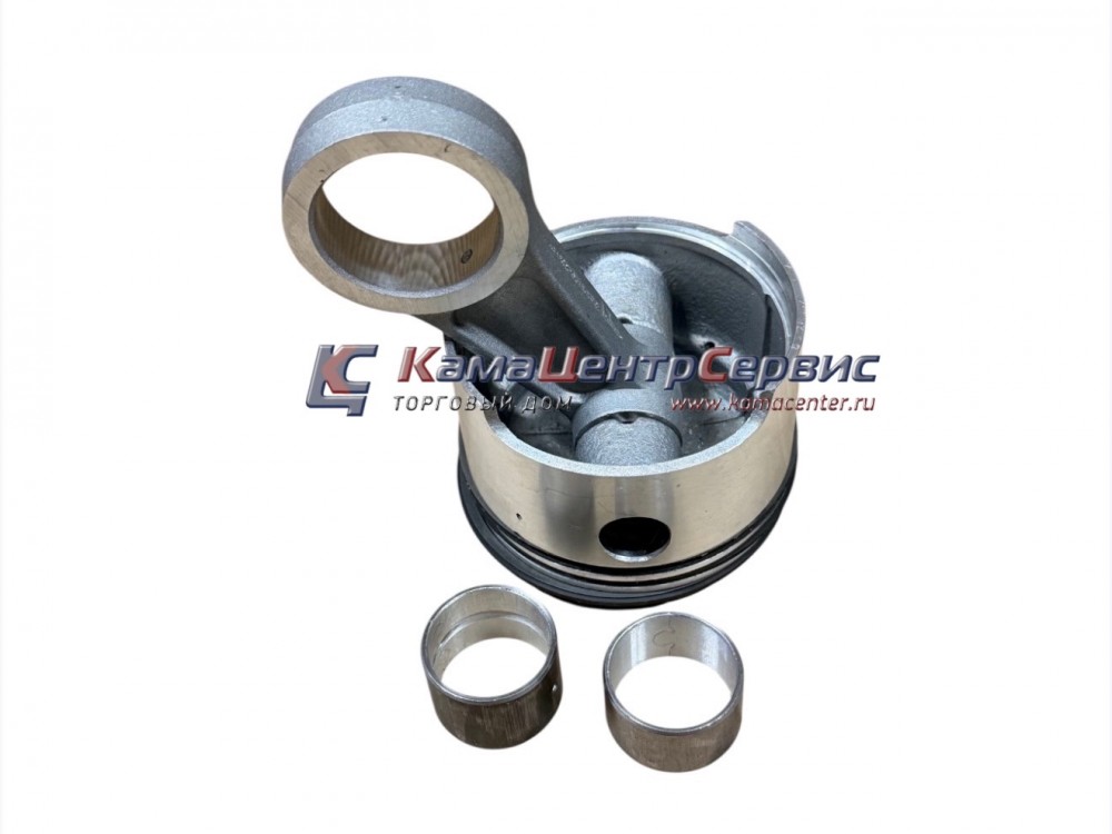 Р/к компрессора 1-но цилиндрового Р0 (поршень/шатун/палец/втулка) (НАШ) 53205-3509015