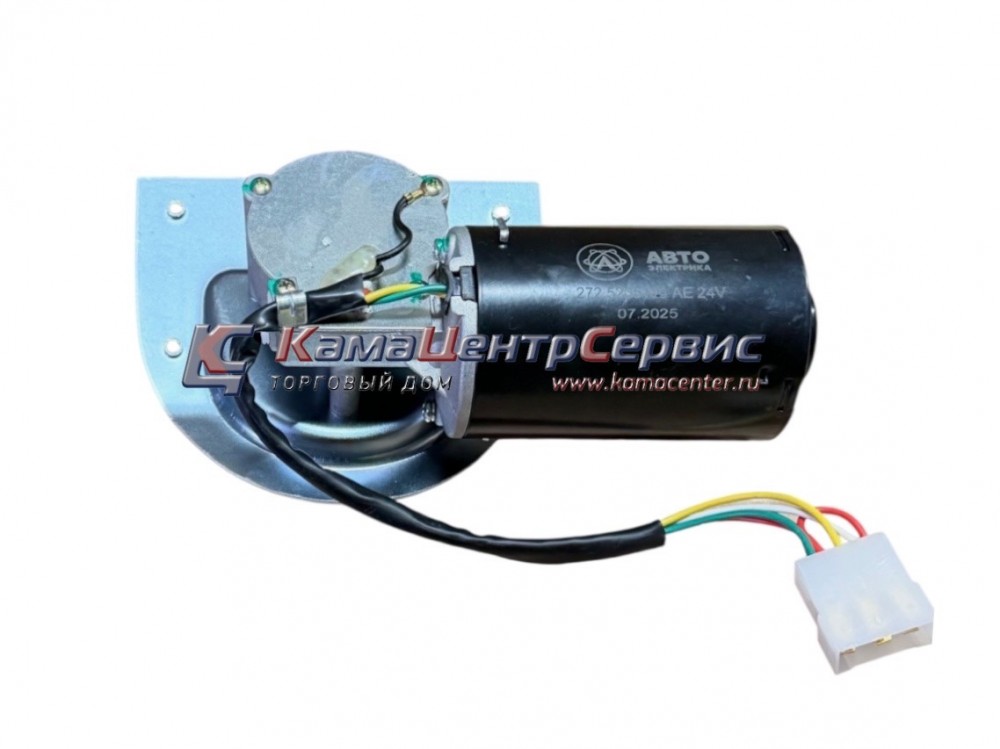 Моторчик стеклоочистителя с редуктором в сборе с пластиной Евро-3 (АЕ) 272-5205100