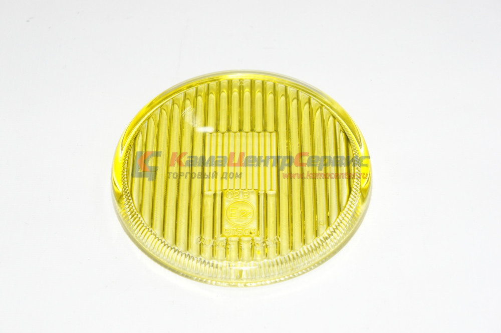 Стекло противотуманное желтое (круглое) 2101-06