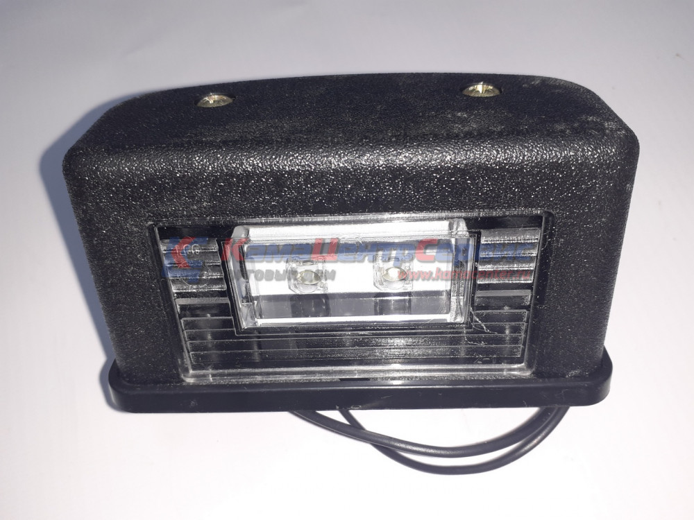 Фонарь освещения номерного знака светодиодный,ЕС 12 LED черный корпус (90 мм) ЕС 12 LED