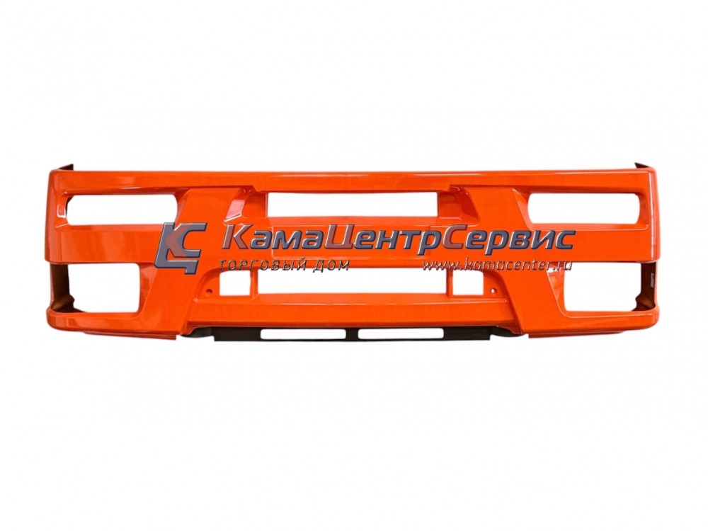 Облицовка буфера (пластик) (Рестайлинг) (широкая) оранж. 63501-8416015-50 оранж