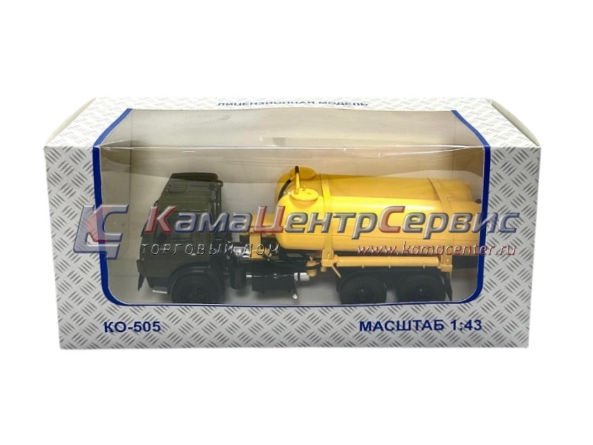 КАМаЗ масштабная модель КО-505 на шасси 53213 777-101982