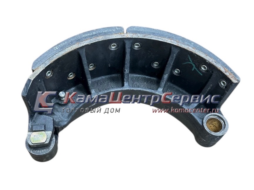 Колодка тормозная Shaanxi Hande с накладкой шир.=220мм (DZ9112340063) DZ90149346077