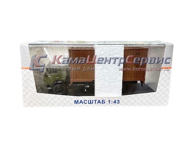 КАМАЗ масштабная модель КАМАЗ 53212 контейнер 777.SSM1281