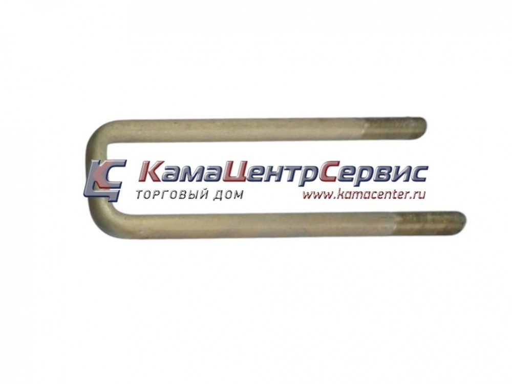 Стремянка прицепа 96742 М24х1,5 (вн. шир.=90мм) L=385мм без гайки (ПАО НЕФАЗ) 96742-2912408