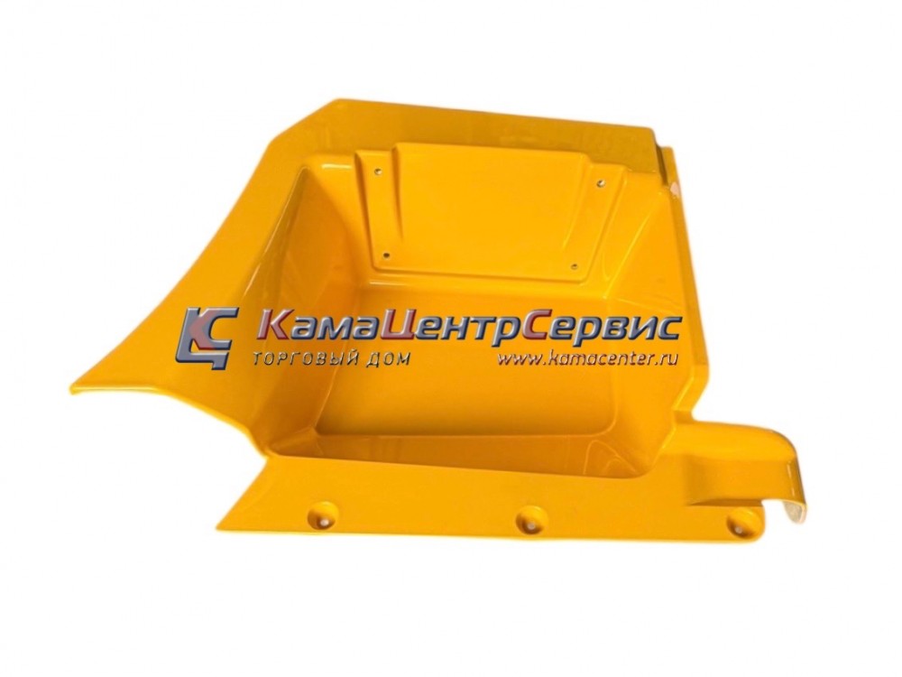 Щиток подножки левый (пластик) желтый 5308-8403111