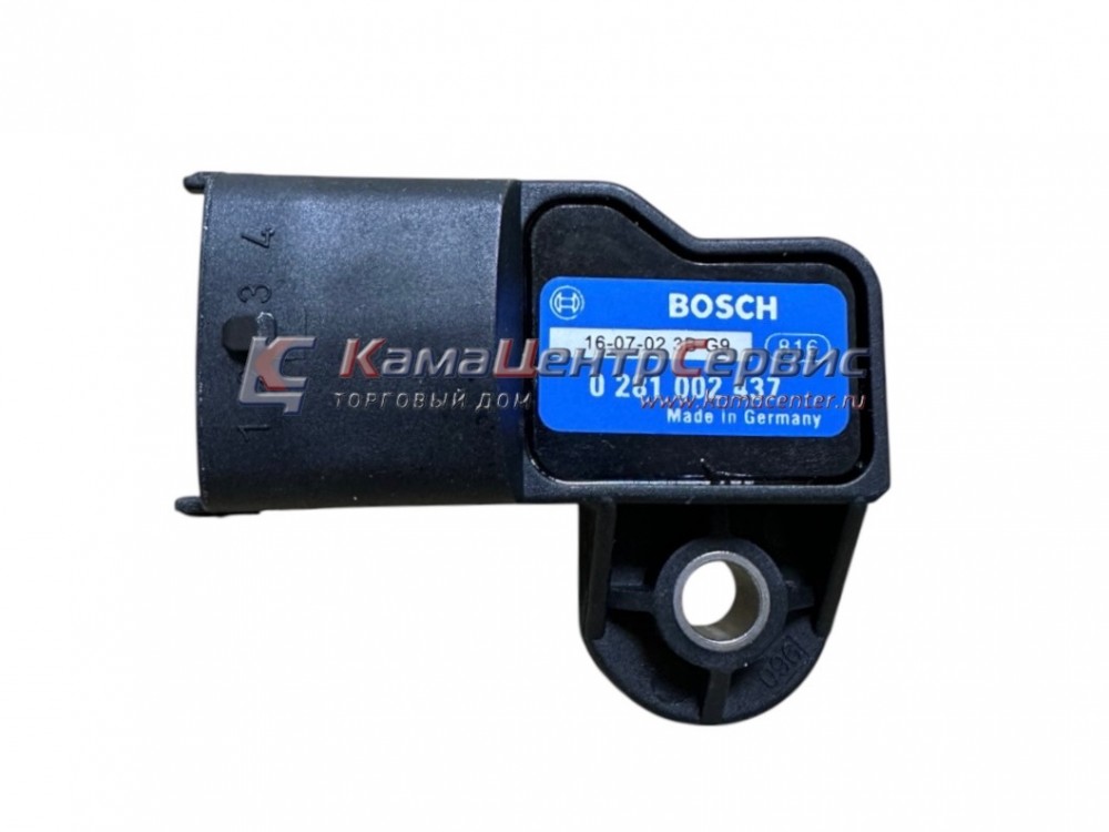 Датчик давления и температуры надувочного воздуха BOSCH 0281002437