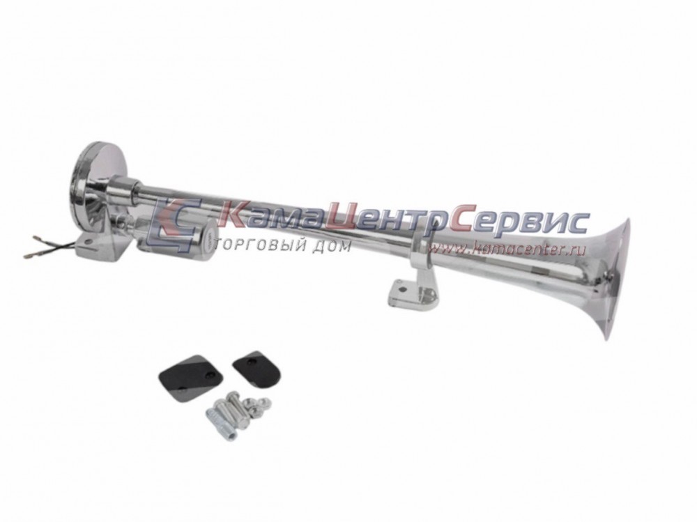 Сигнал 1-рожковый 1х12/24V (хром) KR-3668