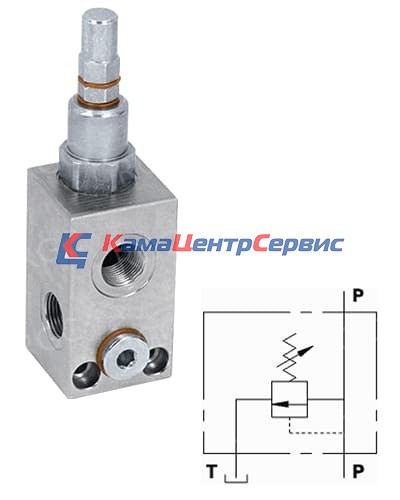 Клапан предохранительный VMP 3/4 10-180 BAR 